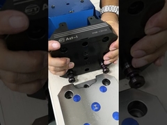 CNC pesado de los accesorios de fijación con abrazadera del manual que corta 155m m que muele Fixturing