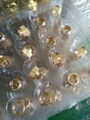 Piezas de mecanizado CNC de latón Accesorios de hardware de anodizado de titanio SGS