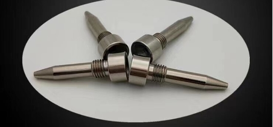 Tipo de brochado de acero de la oxidación de las piezas del CNC del titanio de la alta precisión que trabaja a máquina