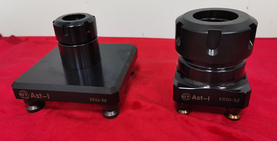 El tipo del E-R recoge para moler y afianzar piezas redondas del diámetro con abrazadera con el collar thecommercially disponible ER50-52 de E R