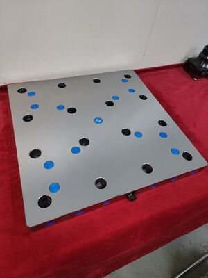 OEM 18KN Fuerza de bloqueo de 5 ejes Fijación de sujeción CNC Fijación de trabajo CNC que ofrece estabilidad de la pieza de trabajo y sujeción en las líneas de fabricación