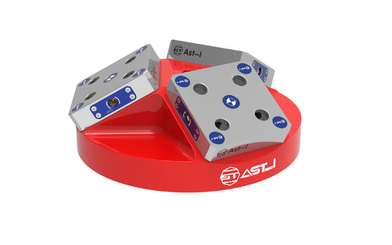 Accesorio de punto cero manual flexible de sujeción de piezas CNC de 5 ejes HRC