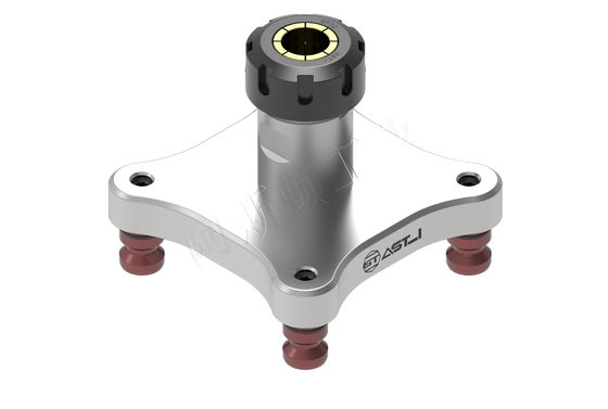 Accesorio de sujeción manual preciso Accesorio de máquina CNC de 5 ejes Aluminio superduro