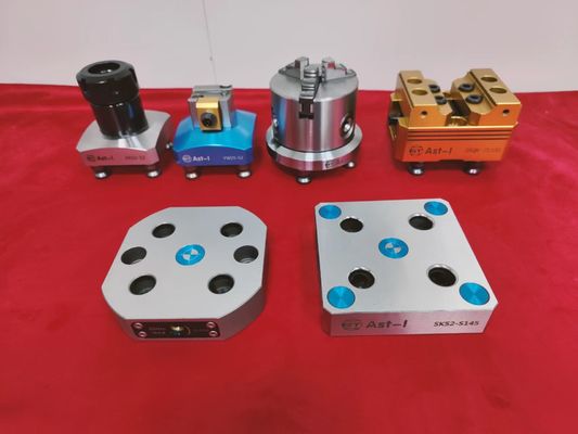 Tornillo de banco de fresado manual de 3/5 ejes Mordazas de aluminio Par máximo de 75 Nm