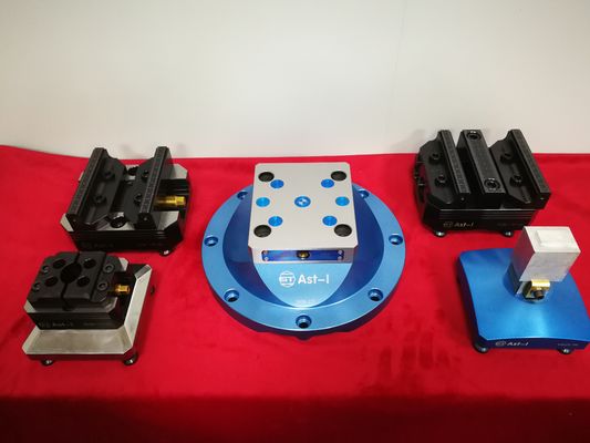 Cambio rápido de posicionamiento del dispositivo de sujeción de trabajos CNC autocentrante 18KN