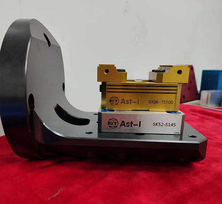 Tornillo de banco de titanio de 5 ejes Tornillo de banco autocentrante de precisión endurecido 75100T