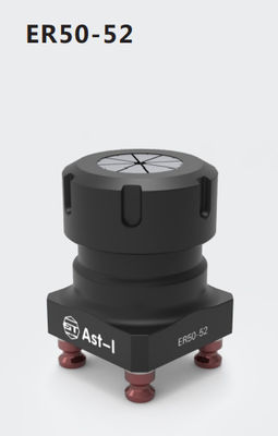 Punto cero del agujero de Chuck Serrated Jaws With 4 del collar de ER50-52 ER transformista